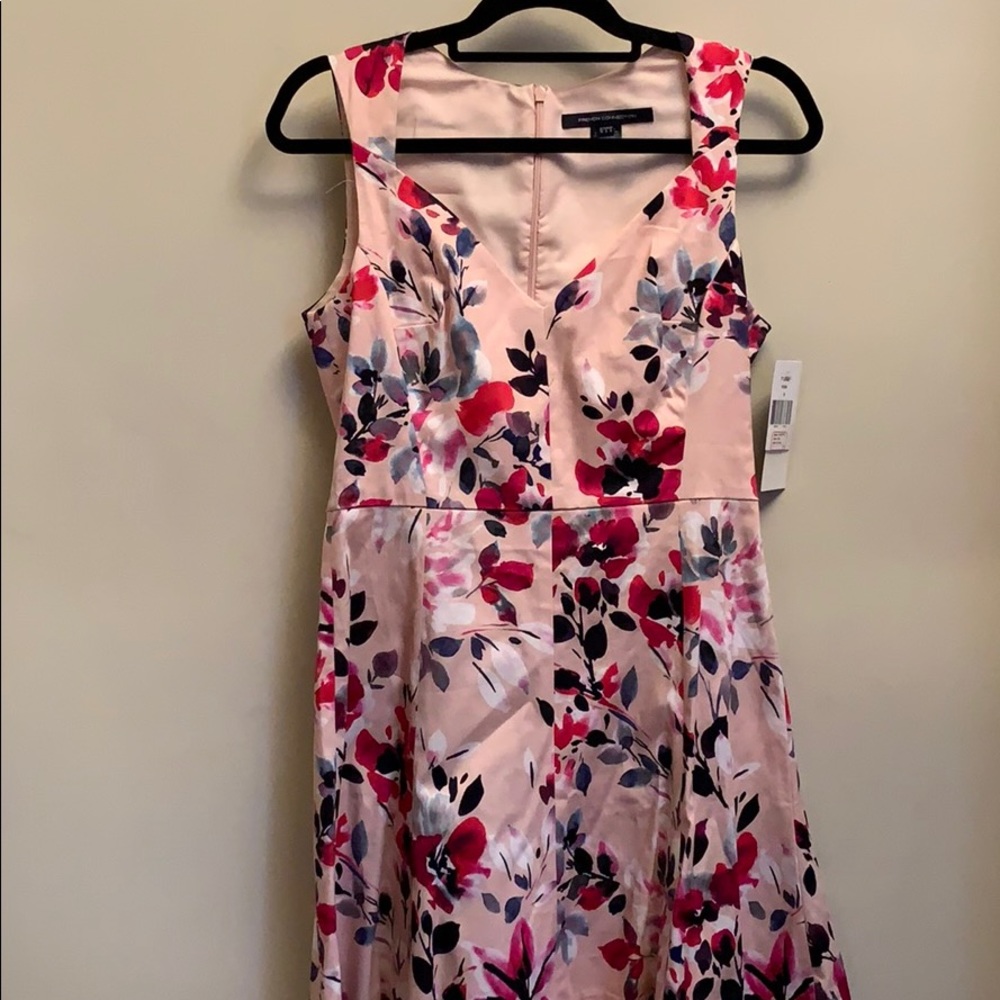 French Connection Floral Midi Dress NWT